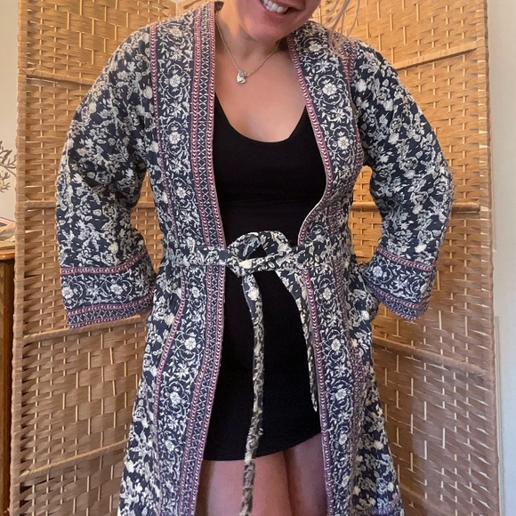 Sundance Cascade Ridge Cotton Bath & Lounge Robe - Picture 10 of 11